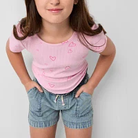 Roxy Big Girls Mid Rise Pull-On Short