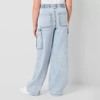 Vanilla Star Big Girls Wide Leg Cargo Pant