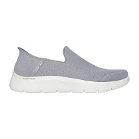 Skechers Womens Go Walk Flex Hands Free Slip-Ins Slip-On Walking Shoes