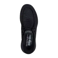 Skechers Womens Go Walk Max Free Hands Slip-Ins Slip-On Walking Shoes Wide Width