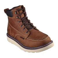 Skechers Mens Kadmiel Bennot Flat Heel Work Boots