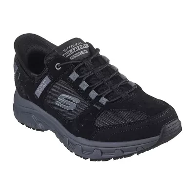 Skechers Mens Oak Canyon Consistent Winner Hands Free Slip-Ins Slip-On Walking Shoes Extra Wide Width