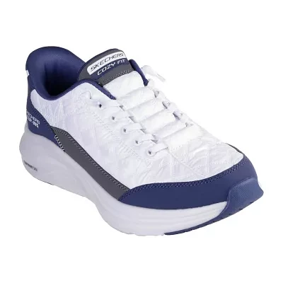 Skechers Mens Vapor Foam Cozy Fit Hands Free Slip-Ins Slip-On Walking Shoes
