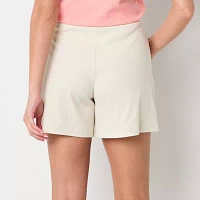 PUMA Womens Rib Pull-On Short