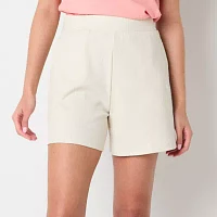 PUMA Womens Rib Pull-On Short