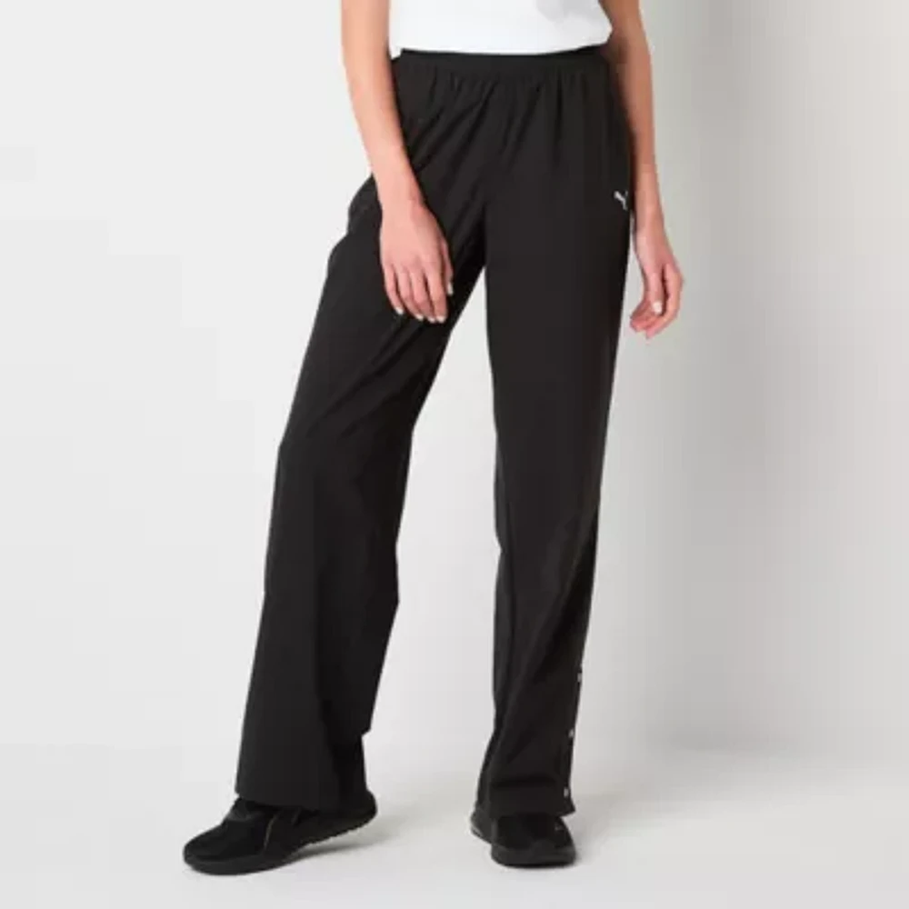 PUMA Womens Mid Rise Straight Pull-On Pants