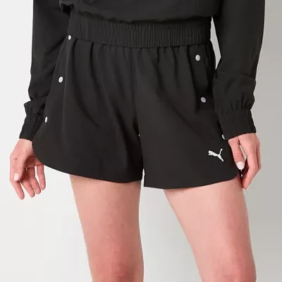 PUMA Womens Woven Pull-On Short