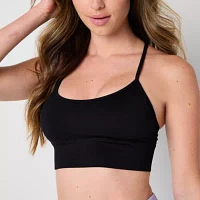Xersion Light Support Strappy Back Sports Bra