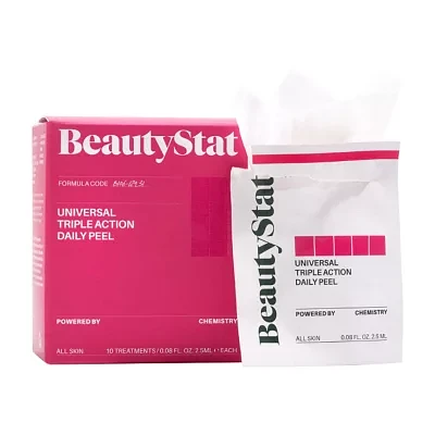 Beautystat Universal Triple Action Peel Pads 10 Pack