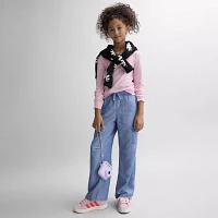 Thereabouts Little & Big Girls Wide Leg Cargo Pant