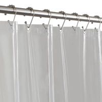 Maytex 5-Gauge 70"x71" PVC Shower Curtain Liner