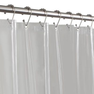 Maytex 8-Gauge 70"x71" Peva Shower Curtain Liner