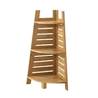 Bracken Bamboo Corner Bathroom Shelf