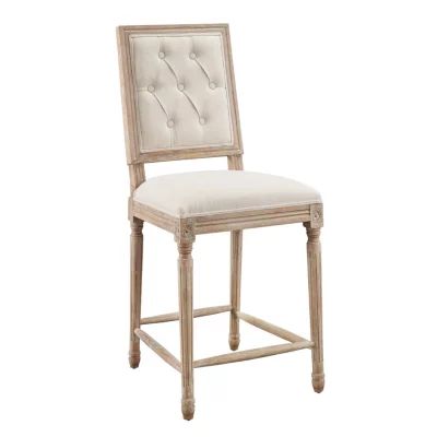 Avalon Tufted Square Back Counter Stool