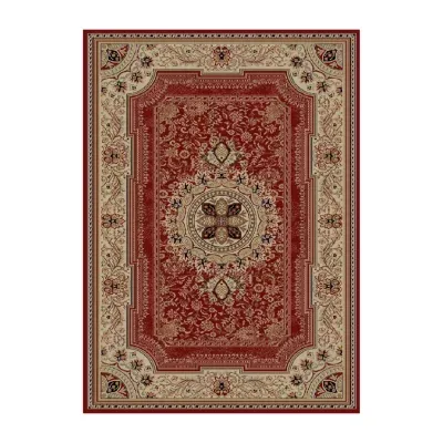 Concord Global Trading Ankara Collection Chateau Accent, Area, Rectangular and Round Rugs