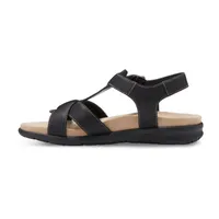 Eastland Womens Kayla T-Strap Flat Sandals