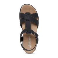 Eastland Womens Kayla T-Strap Flat Sandals