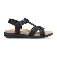 Eastland Womens Kayla T-Strap Flat Sandals