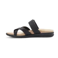 Eastland Womens Sienna Adjustable Strap Flat Sandals