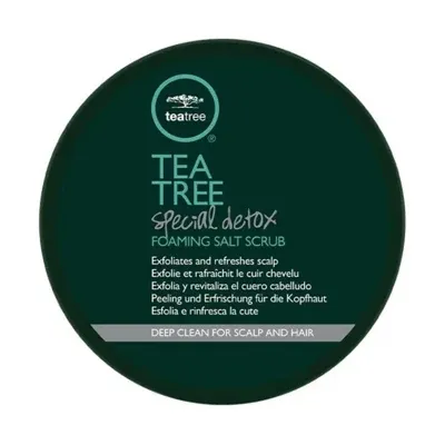 Paul Mitchell Tea Tree Special Detox Foaming Salt Scrub Scalp Treatment-6.5 oz.
