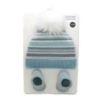 3 Stories Trading Company Baby Knit Hat & Booties - Pieces