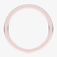 G-H / Si1-Si2) 1/ CT. T.W. Lab Grown White Diamond 14K Rose Gold Wedding Band