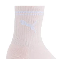 PUMA 6 Pair Crew Socks Womens