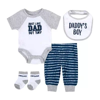 Baby Essentials Boys 4-pc. Clothing Set