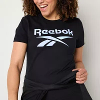 Reebok Womens Crew Neck Short Sleeve T-Shirt