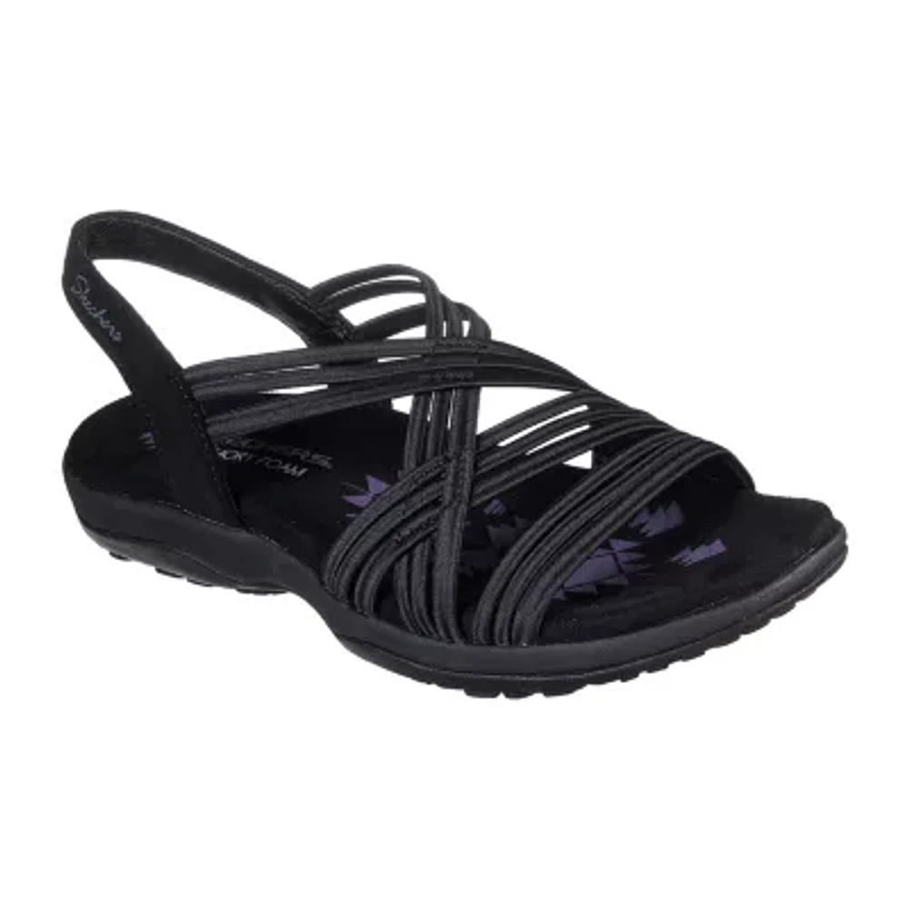 Skechers Womens Reggae Slim Simply Stretch Strap Sandals