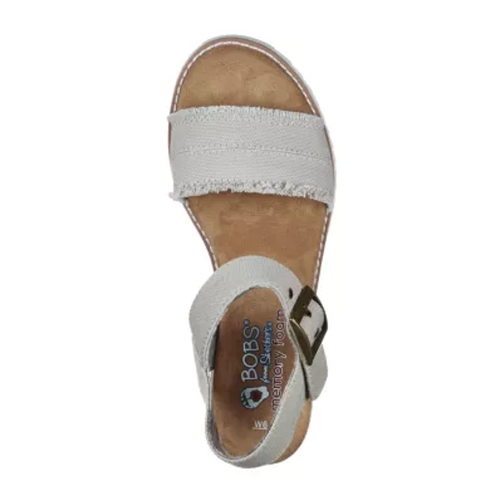 Skechers Bobs Womens Desert Kiss Adobe Princess Strap Sandals