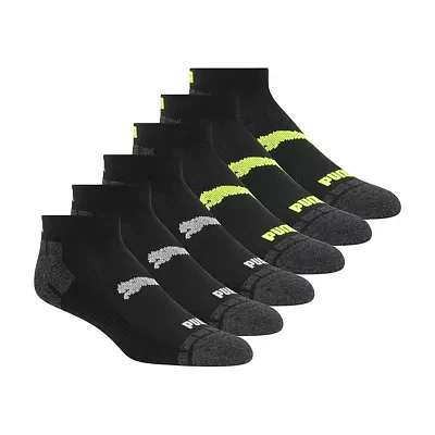 PUMA 6 Pair Low Cut Socks Mens