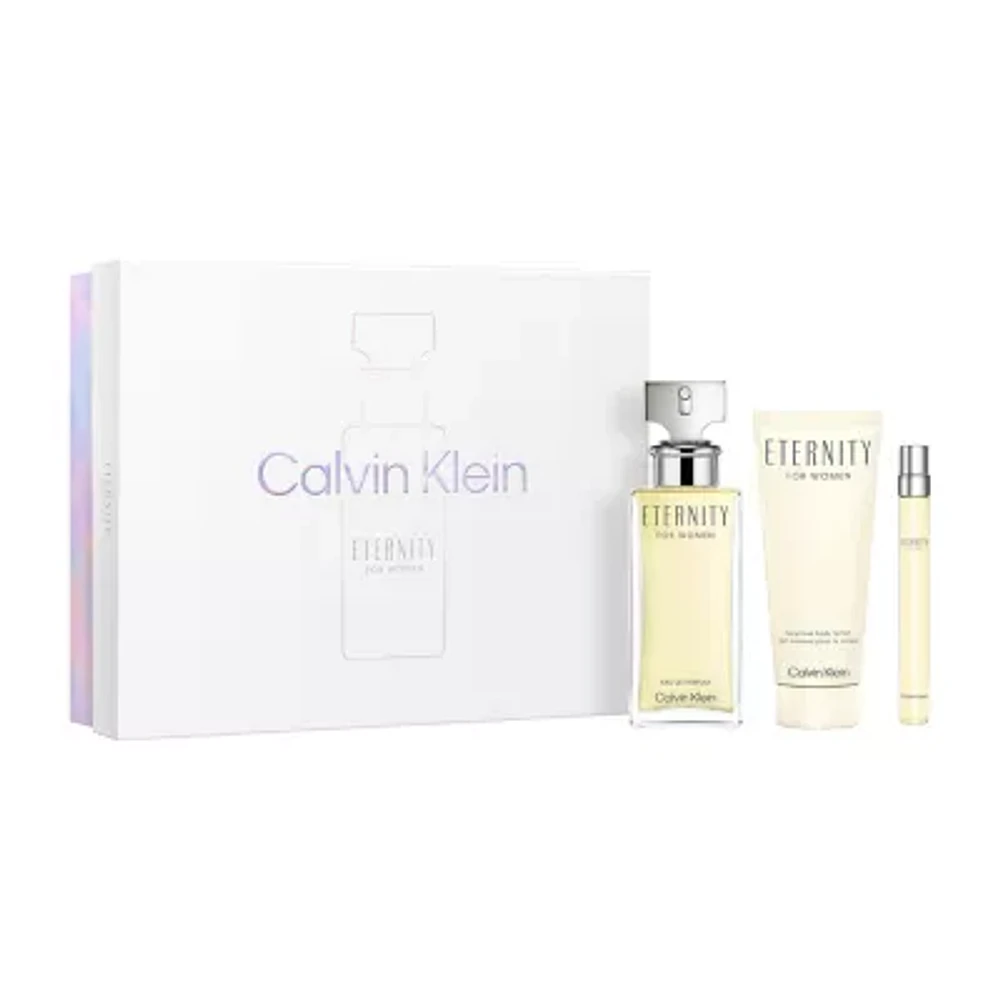 Calvin Klein Eternity For Women Eau De Parfum 3-Pc Gift Set ($171 Value)