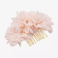 Bijoux Bar Flower White Hair Comb