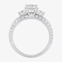 Womens / CT. T.W. Natural White Diamond 14K White Gold Engagement Ring
