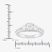 Womens / CT. T.W. Natural White Diamond 14K White Gold Engagement Ring