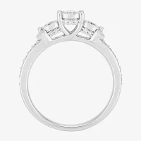 Womens / CT. T.W. Natural White Diamond 10K White Gold Engagement Ring