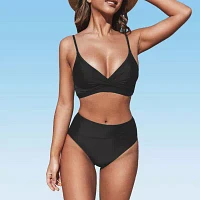 CUPSHE Swimwear Bikini Set Big