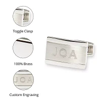 Personalized Stainless Steel Cuff Links