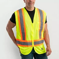 Berne Big and Tall Mens High Visibility Safety Vest