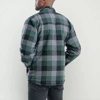 Berne Timber Flannel Shirt Mens Midweight Work Jacket