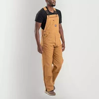 Berne Slab Unlined Duck Bib Mens Workwear Overall