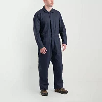 Berne Highland Flex Cotton Unlined Short Mens Big Long Sleeve Workwear Coveralls