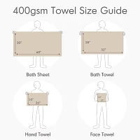 510 Design 400gsm Eb Quick Dry Bath Towel