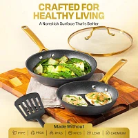 Granitestone Armor Max Gold 12" Non-Stick Frying Pan