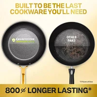 Granitestone Armor Max Gold 4-qt. Non-Stick Saute Pan with Lid