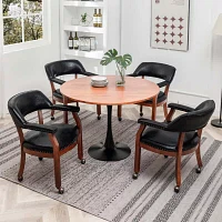 Take-A-Seat Dylan Armchair With Wheels