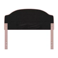 Karley Button-Tufted Faux-Leather Headboard