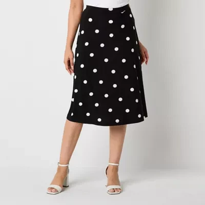 Black Label by Evan-Picone Womens Maxi Skirt