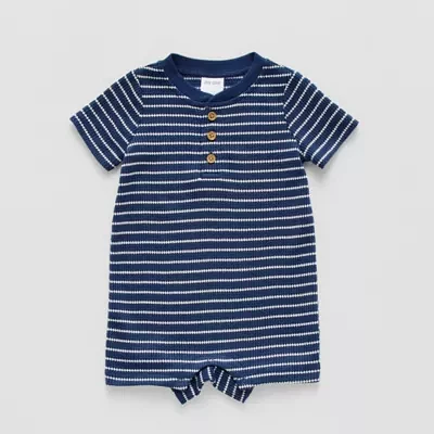 Okie Dokie Baby Boys Short Sleeve Romper